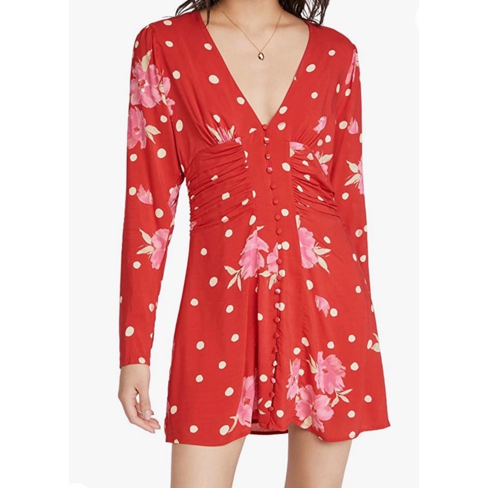 🔥🔥🔥Free People Women's Date Evening Mini Dress L